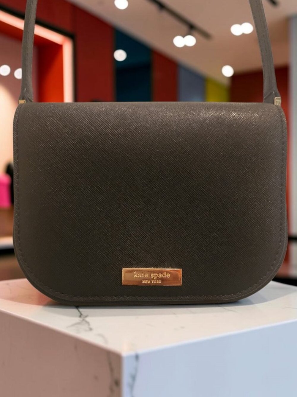 Kate Spade New York Black Crossbody Purse with Dust Bag